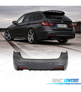 PARE CHOCS ARRIÈRE BMW F31 TOURING LOOK M PERFORMANCE PDC SORTIE GAUCHE