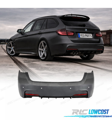 PARE CHOCS ARRIÈRE BMW F31 TOURING LOOK M PERFORMANCE PDC SORTIE GAUCHE