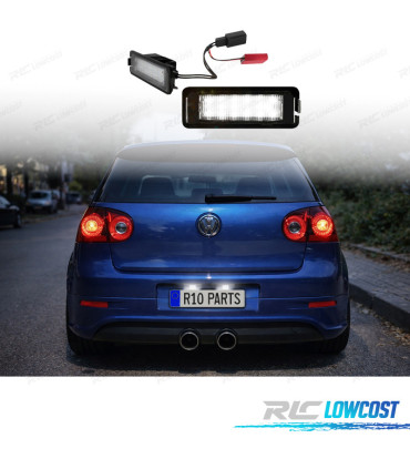 ÉCLAIRAGE PLAQUE D´IMMATRICULATION LED VOLKSWAGEN VW GOLF