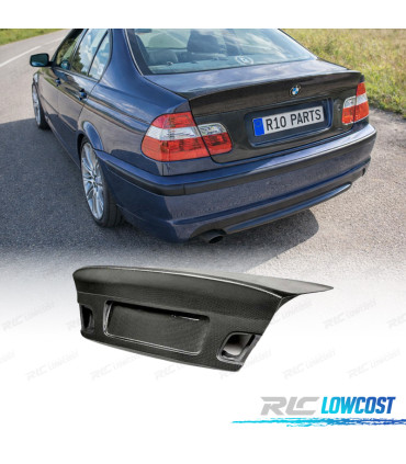 PORTE DE COFFRE ARRIÈRE BMW E46 LOOK CSL 98-05 CARBONE