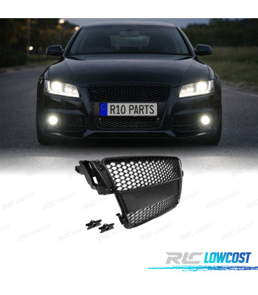 CALANDRE AUDI A5 07-12 LOOK RS NOIR PDC