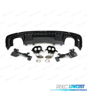 DIFFUSEUR AUDI A4 20- LOOK RS4