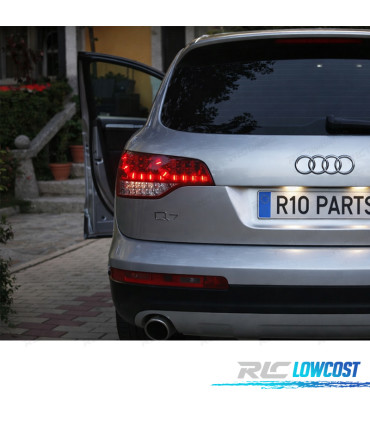 FEUX ARRIÈRE AUDI Q7 05-09 LED ROUGE CHROME