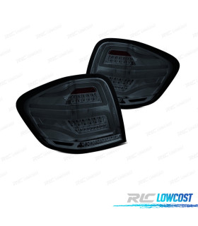 FEUX ARRIÈRE MERCEDES W164 09-11 LED BAR FUMÉ