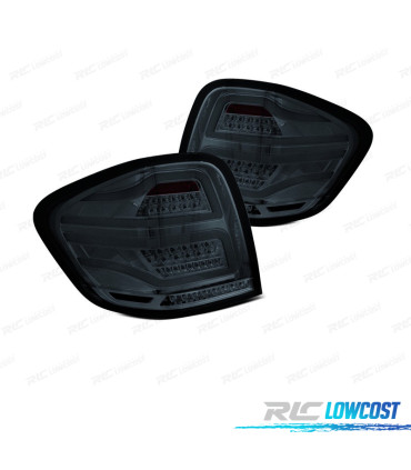 FEUX ARRIÈRE MERCEDES W164 09-11 LED BAR FUMÉ