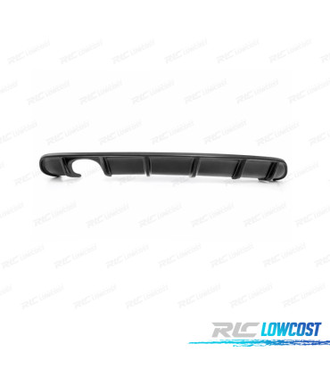 DIFFUSEUR AUDI A3 8PA SPORTBACK 08-12 LOOK S3 DOUBLE SORTIE
