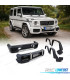 KIT CARROSSERIE MERCEDES CLASSE G W463 LOOK AMG G65 PDC PARE CHOCS FRONTAL+ ARRIÈRE + ÉLARGISSEURS D´AILES