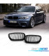 CALANDRES BMW E81 E87 82 88 04-13 NOIR MAT
