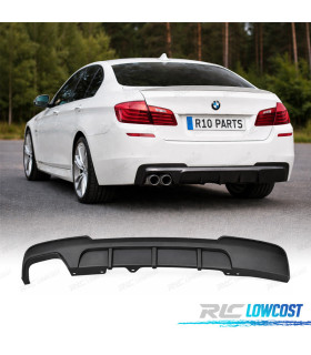 DIFFUSEUR BMW F10 F11 LOOK M PERFORMANCE DOUBLE SORTIE GAUCHE