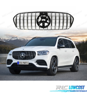 CALANDRE MERCEDES CLASSE GLS X167 20- LOOK GT SILVER