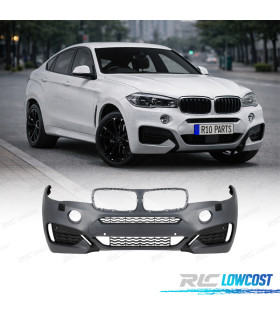 PARE-CHOCS AVANT BMW X6 F16 14-19 LOOK M PDC SRA