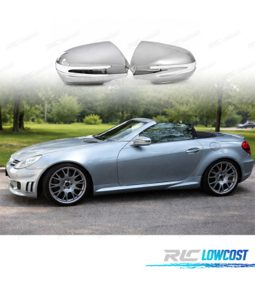 COQUES RÉTROVISEURS MERCEDES SLK R171 08-11CHROMÉ