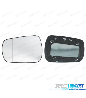 GLACE RÉTROVISEUR + BASE DROITE FORD FIESTA 02-05