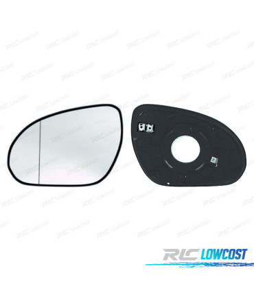 GLACE RÉTROVISEUR + BASE GAUCHE HYUNDAI I30 07-12 ASPHÉRIQUE
