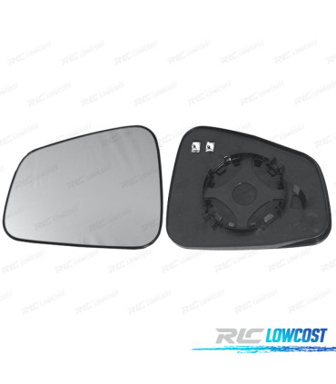 GLACE RÉTROVISEUR + BASE GAUCHE OPEL MOKKA 12-
