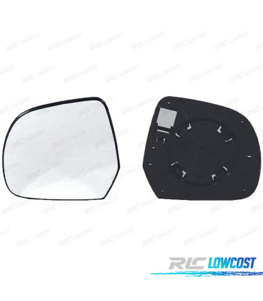 GLACE RÉTROVISEUR + BASE GAUCHE DACIA DUSTER 10-13 CONVEXE