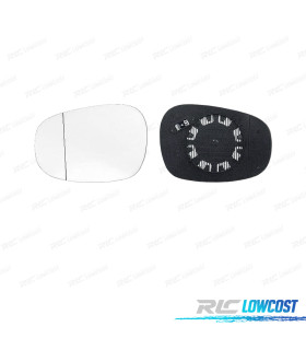 GLACE RÉTROVISEUR + BASE GAUCHE BMW E90 E91 08-12