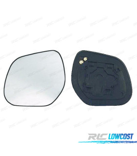 GLACE RÉTROVISEUR + BASE DROITE MITSUBISHI OUTLANDER 05-13