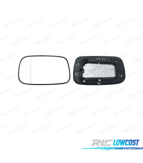 GLACE RÉTROVISEUR + BASE DROITE VOLVO S40 04-10