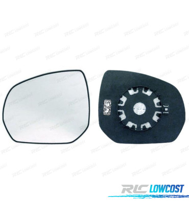 GLACE RÉTROVISEUR + BASE DROITE CITROEN C4 GRAND PICASSO 06-13 CONVEXE