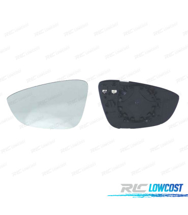 GLACE RÉTROVISEUR + BASE GAUCHE VOLKSWAGEN VW NEW BEETLE 11-16