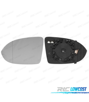 GLACE RÉTROVISEUR + BASE GAUCHE VOLKSWAGEN VW PASSAT B8 15-