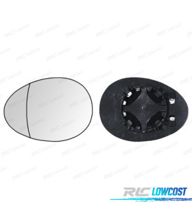 GLACE RÉTROVISEUR + BASE DROITE MINI R55 R56 R57 06-13
