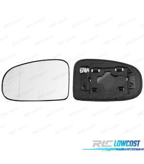 GLACE RÉTROVISEUR + BASE DROITE TOYOTA PRIUS 09-