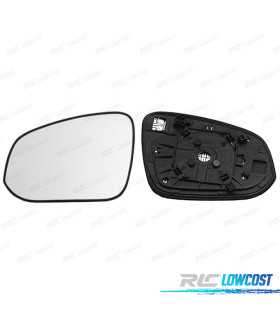 GLACE RÉTROVISEUR + BASE DROITE TOYOTA RAV-4 12-18