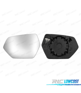 GLACE RÉTROVISEUR + BASE GAUCHE SEAT LEON KL 21-