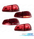 FEUX ARRIÈRE VOLKSWAGEN VW TOUAREG 11-18 LED ROUGE FUMÉ