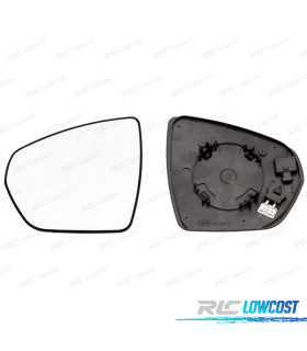 GLACE RÉTROVISEUR + BASE GAUCHE PEUGEOT 5008 17-