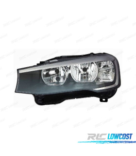 PHARE GAUCHE BMW X3 F25 14-17 NOIR