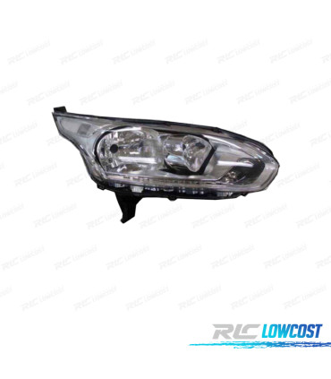 PHARE DROIT FORD TRANSIT CUSTOM 13-19 H7+H15+PWY24W