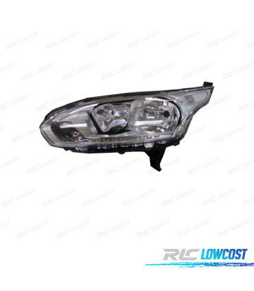 PHARE GAUCHE FORD TRANSIT CUSTOM 13-19 H7+H15+PWY24W
