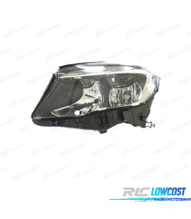 PHARE GAUCHE MERCEDES X156 13-16 NOIR