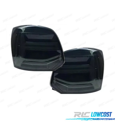 FEUX ARRIÈRE LED VOLKSWAGEN VW POLO 6R 6C 09-17 DYNAMIQUES FUMÉS