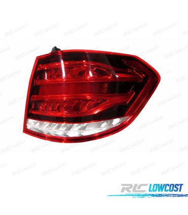 FEU ARRIÈRE DROIT MERCEDES W212 13-16 ROUGE BLANC NOIR