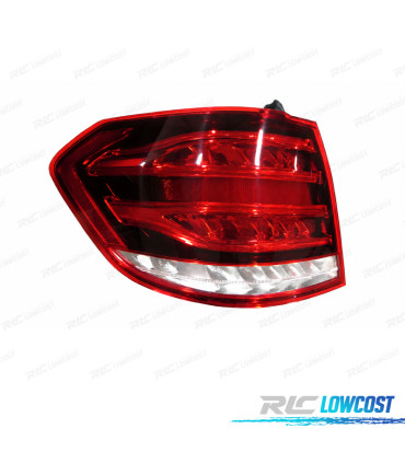 FEU ARRIÈRE GAUCHE MERCEDES W212 13-16 ROUGE BLANC NOIR