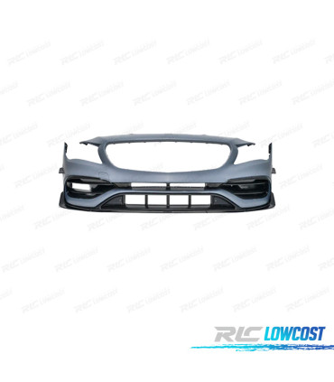 PARE CHOCS AVANT MERCEDES CLASSE CLA W117 17-19 LOOK CLA45 AMG