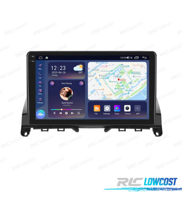 RADIO GPS ANDROID 13 MERCEDES CLASSE C W204 / S204 07-10