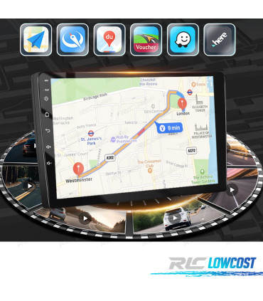 RADIO GPS ANDROID PEUGEOT 206 / 206CC / CITROËN C2 02-10