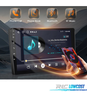 RADIO GPS ANDROID PEUGEOT 206 / 206CC / CITROËN C2 02-10