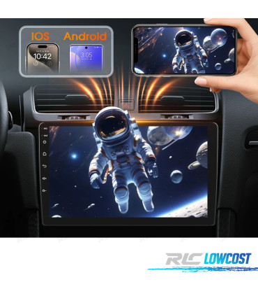 RADIO GPS ANDROID FIAT 500 07-15