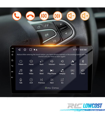 RADIO GPS ANDROID 13 DACIA DUSTER 10-17