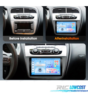 RADIO GPS ANDROID 13 SEAT ALTEA 04-16
