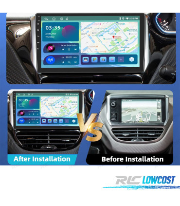 RADIO GPS ANDROID 13 PEUGEOT 2008 15-