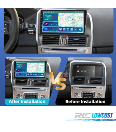RADIO GPS ANDROID 13 VOLVO XC60 09-17