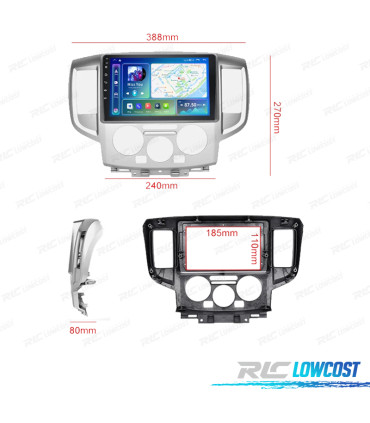 RADIO GPS ANDROID 13 NISSAN NV200 14-