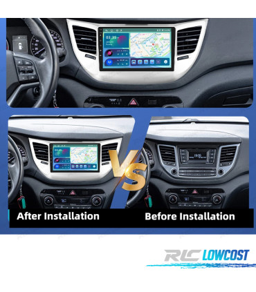 RADIO GPS ANDROID 13 HYUNDAI TUCSON 15-18